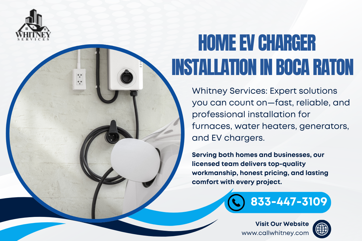 Home Ev Charger Installation In Boca Raton