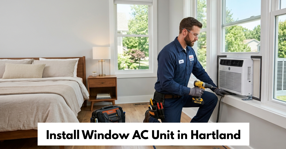 Install Window Ac Unit In Hartland