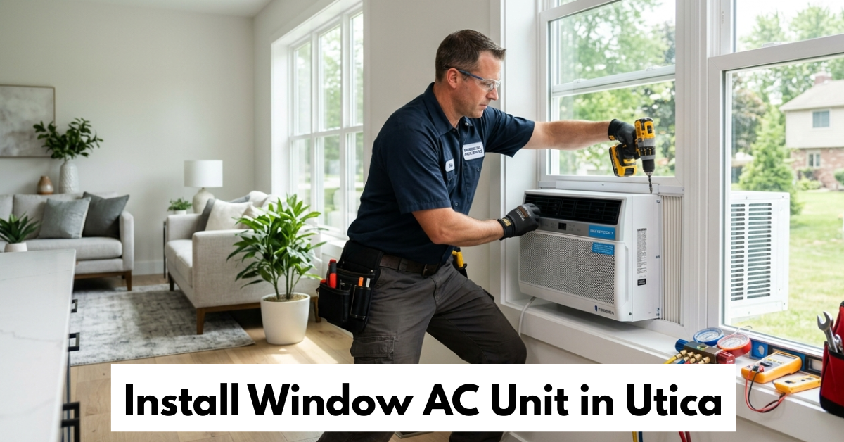 Install Window Ac Unit In Utica