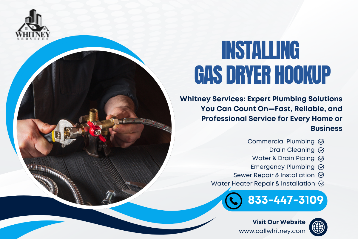 Installing Gas Dryer Hookup
