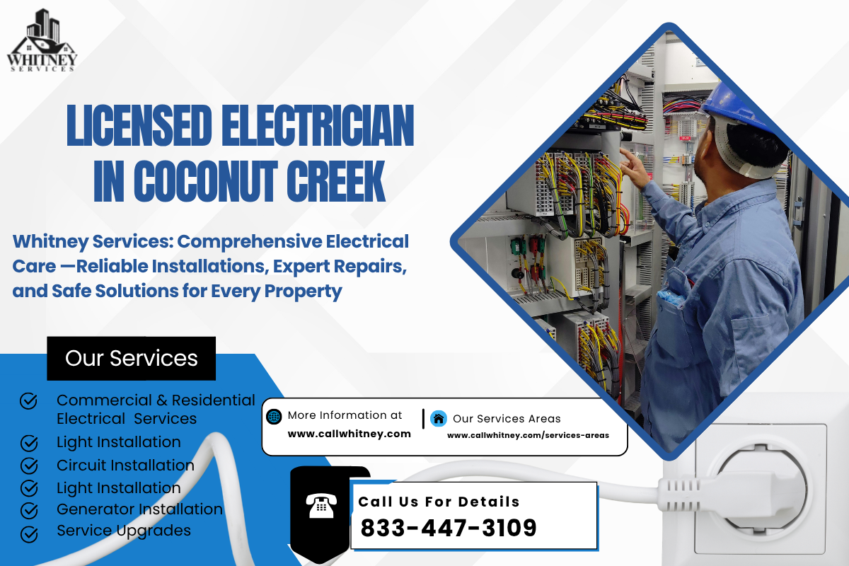 Licensed Electrician In Coconut Creek
