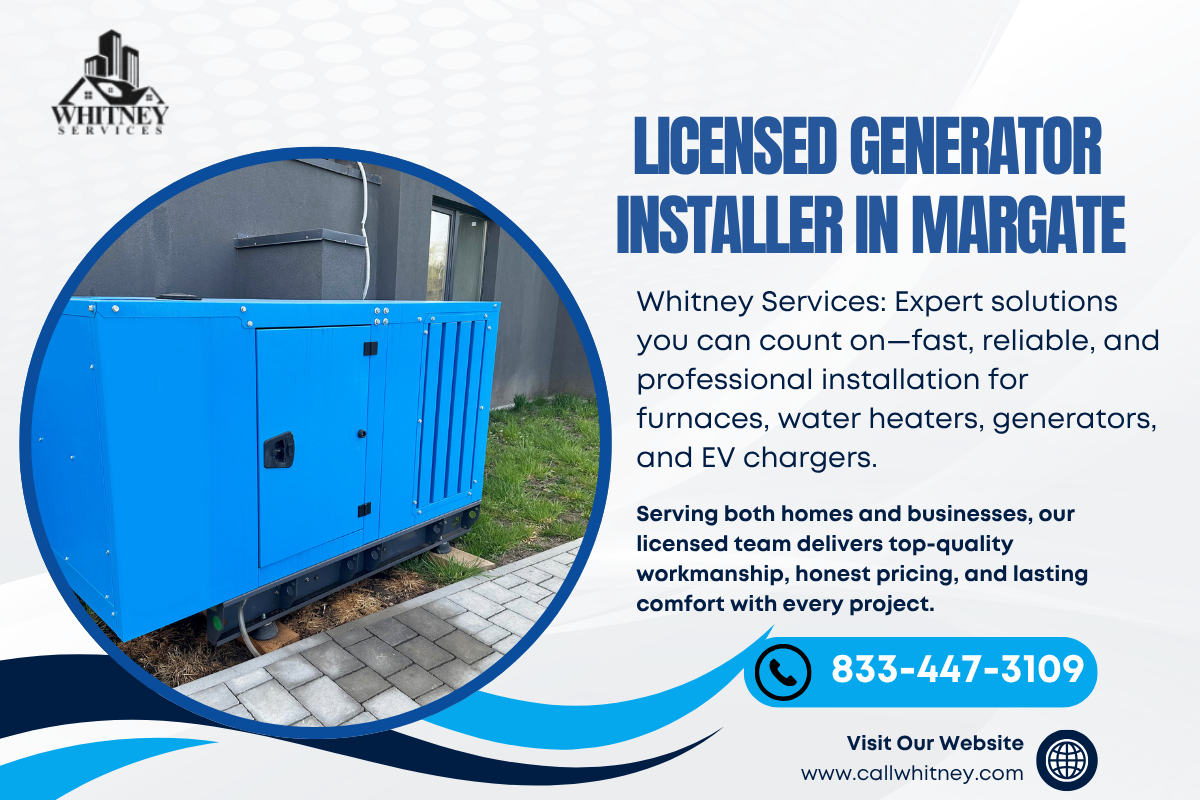 Licensed Generator Installer In Margate