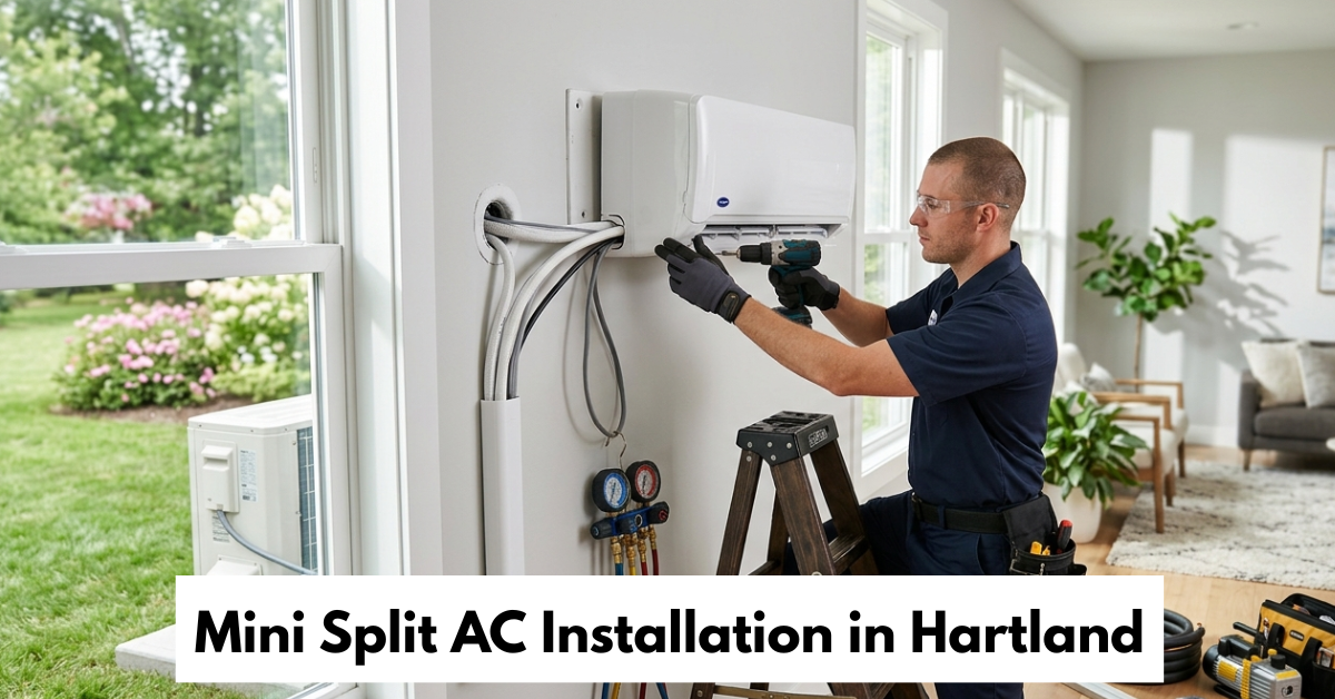 Mini Split Ac Installation In Hartland