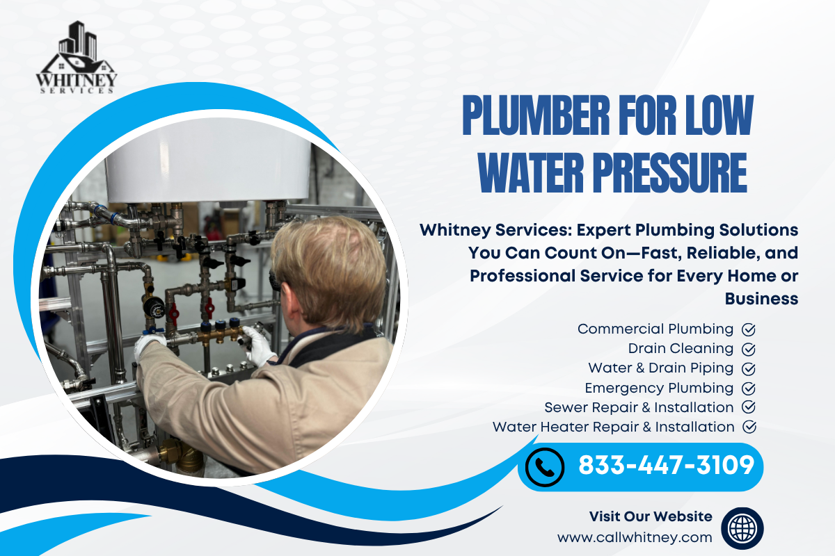 Plumber For Low Water Pressure