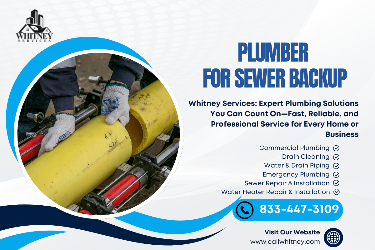 Plumber For Sewer Backup