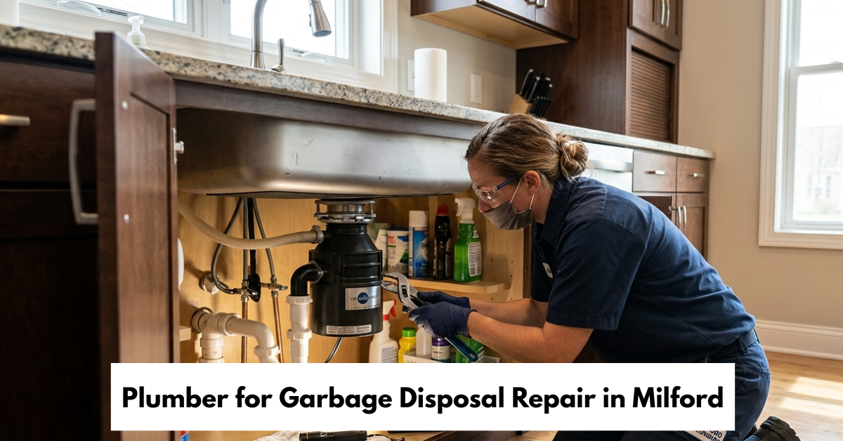 Plumber For Garbage Disposal Repair In Milford
