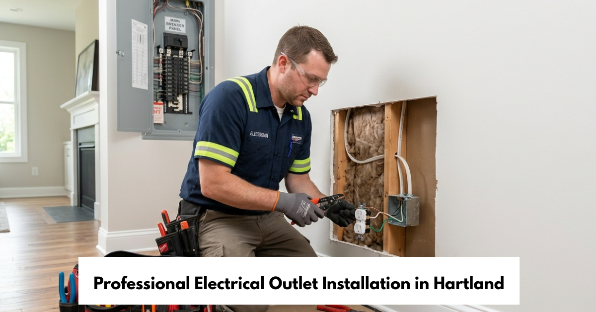 Professional Electrical Outlet Installation In Hartland