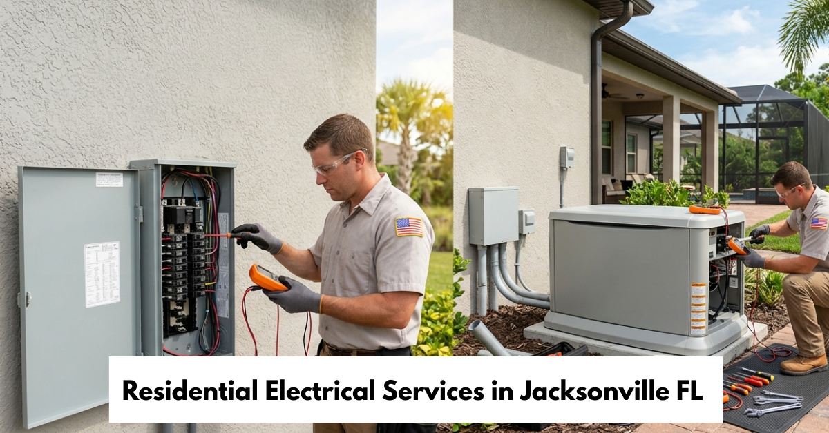 Residential Electrical Services In Jacksonville Fl