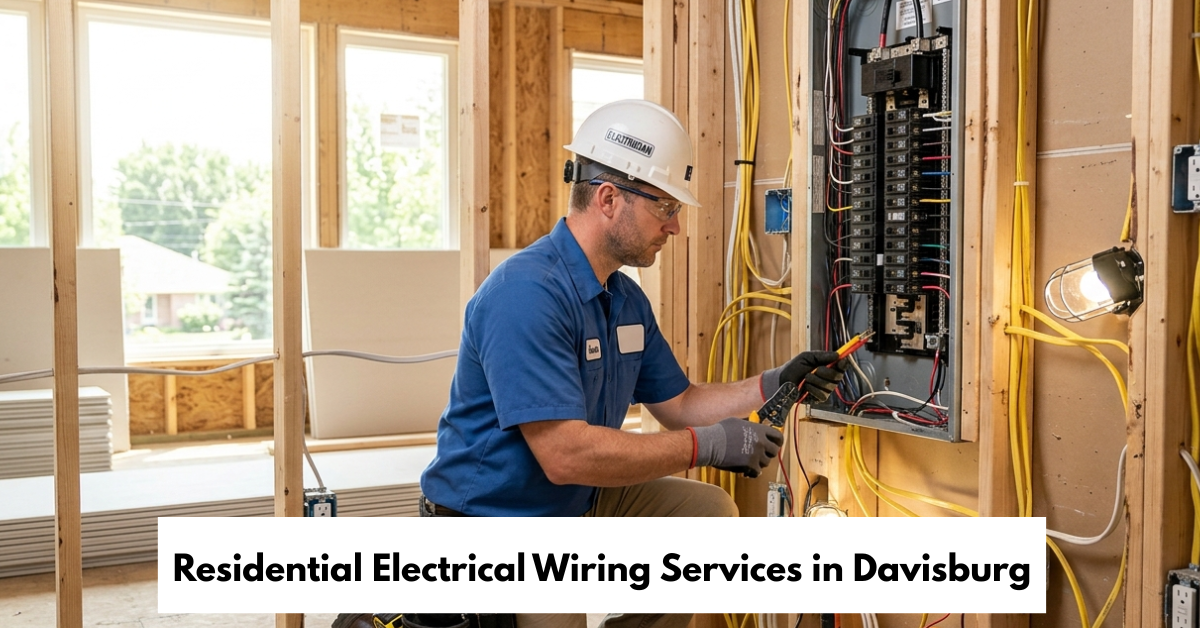 Residential Electrical Wiring Services In Davisburg