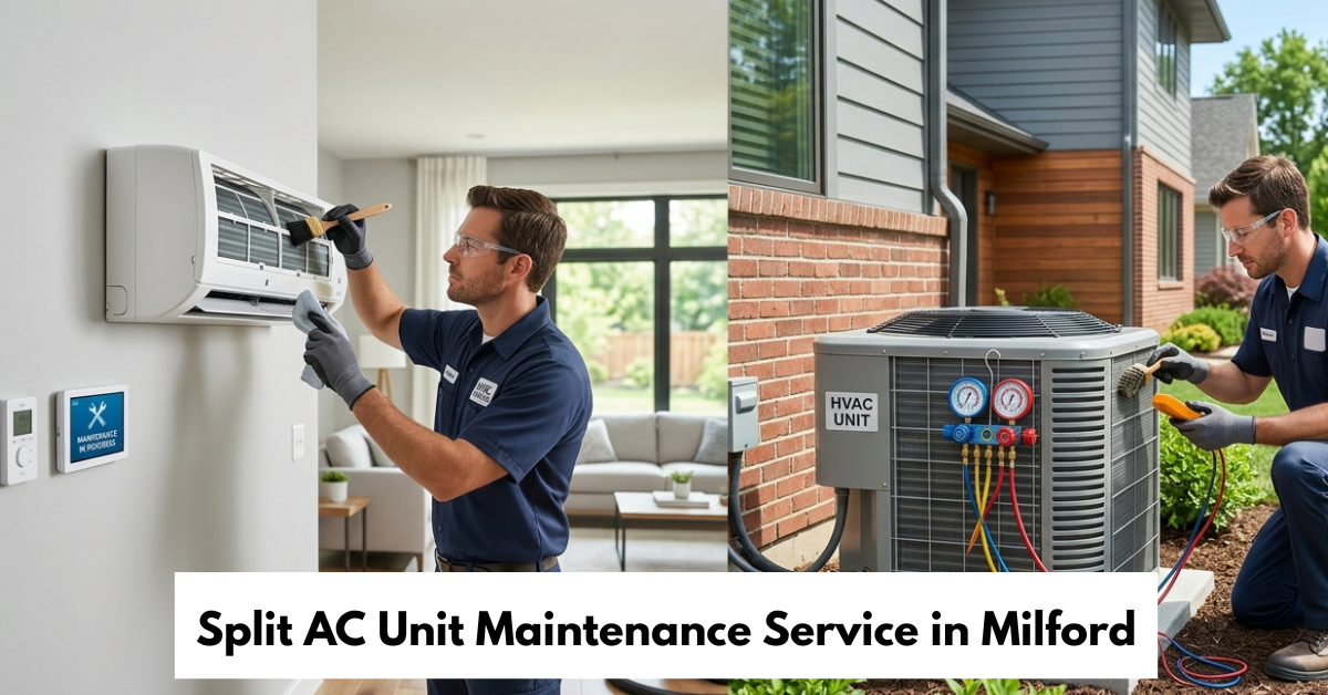 Split Ac Unit Maintenance Service In Milford