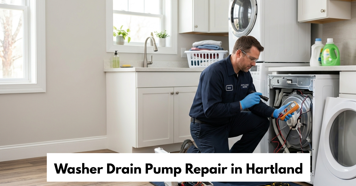 Washer Drain Pump Repair In Hartland