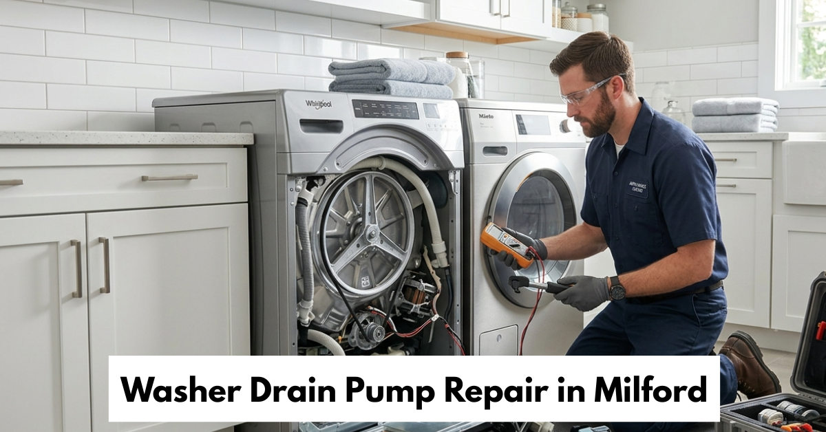 Washer Drain Pump Repair In Milford