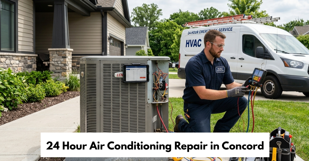 24 Hour Air Conditioning Repair In Concord