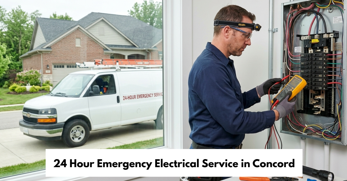 24 Hour Emergency Electrical Service In Concord