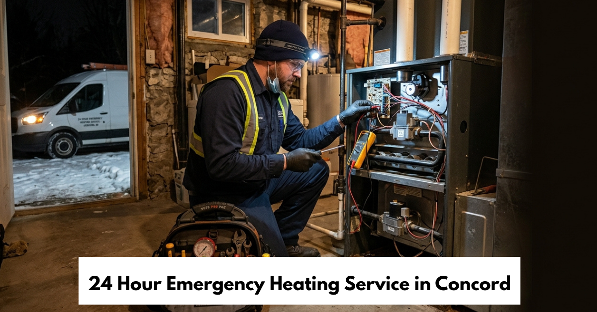 24 Hour Emergency Heating Service In Concord