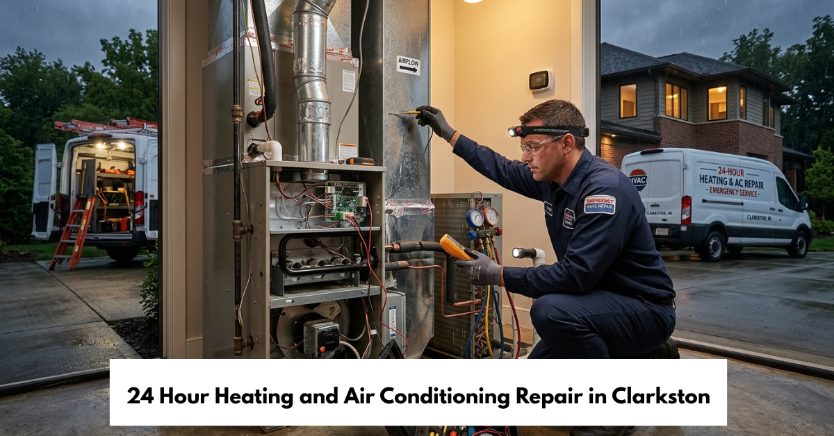 24 Hour Heating And Air Conditioning Repair In Clarkston