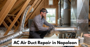 Ac Air Duct Repair In Napoleon