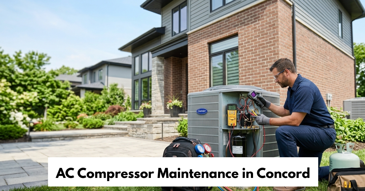 Ac Compressor Maintenance In Concord