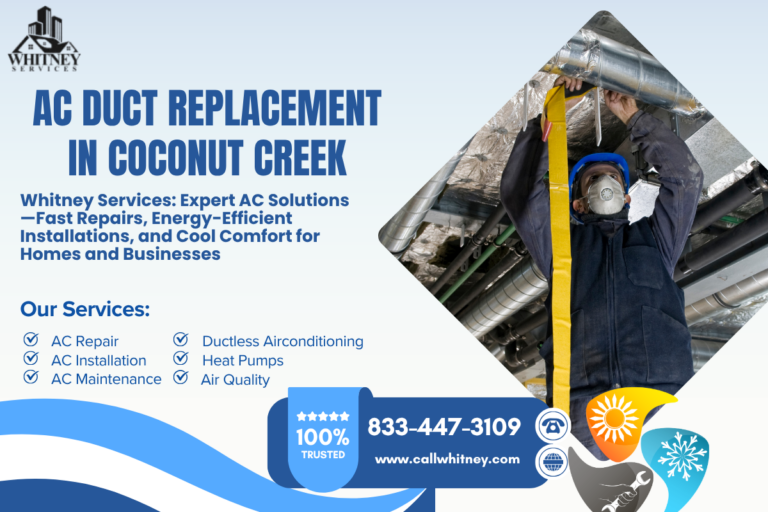 Ac Duct Replacement In Coconut Creek
