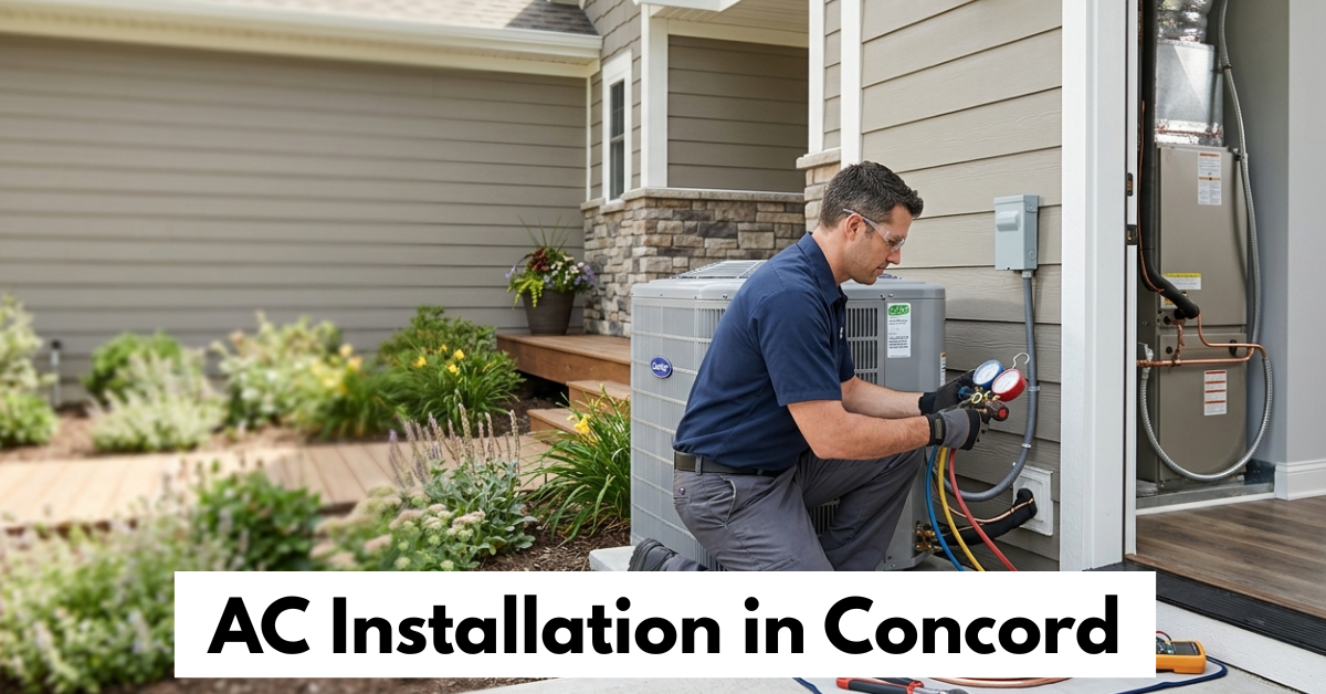 Ac Installation In Concord
