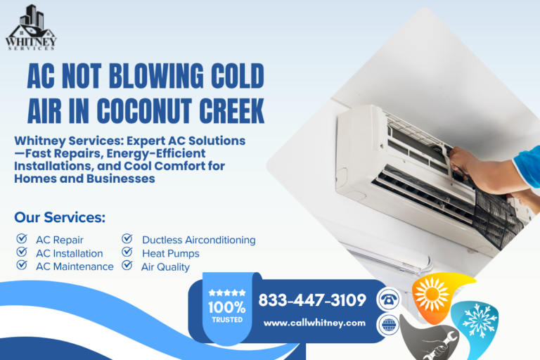 Ac Not Blowing Cold Air In Coconut Creek