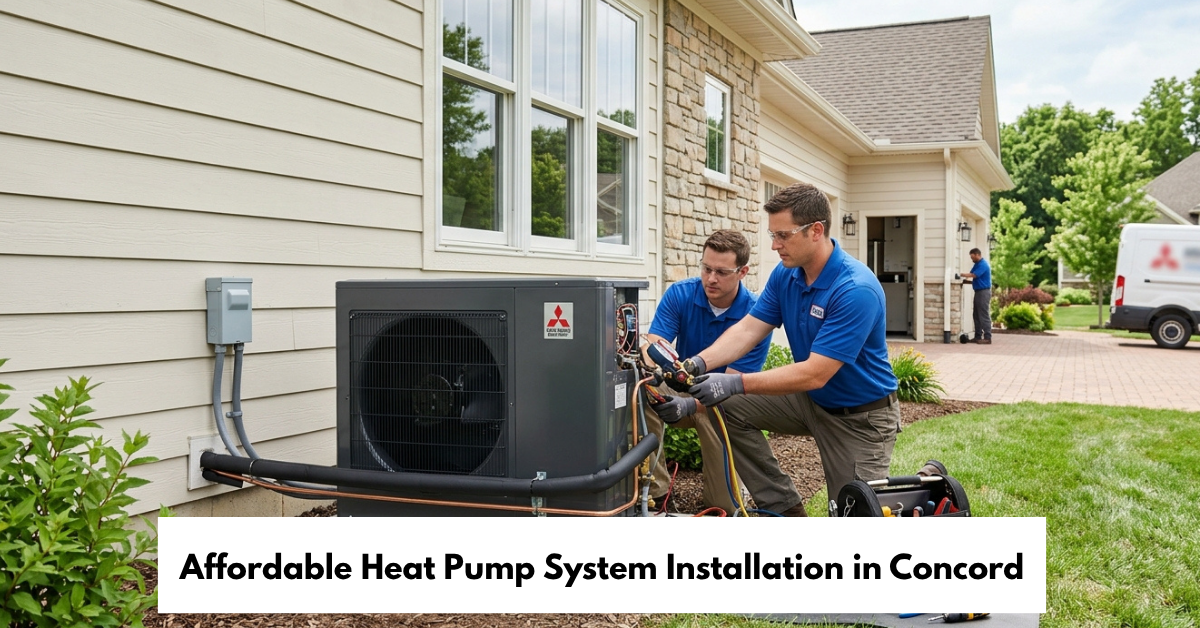 Affordable Heat Pump System Installation In Concord