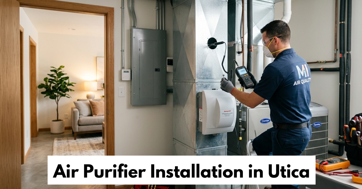 Air Purifier Installation In Utica