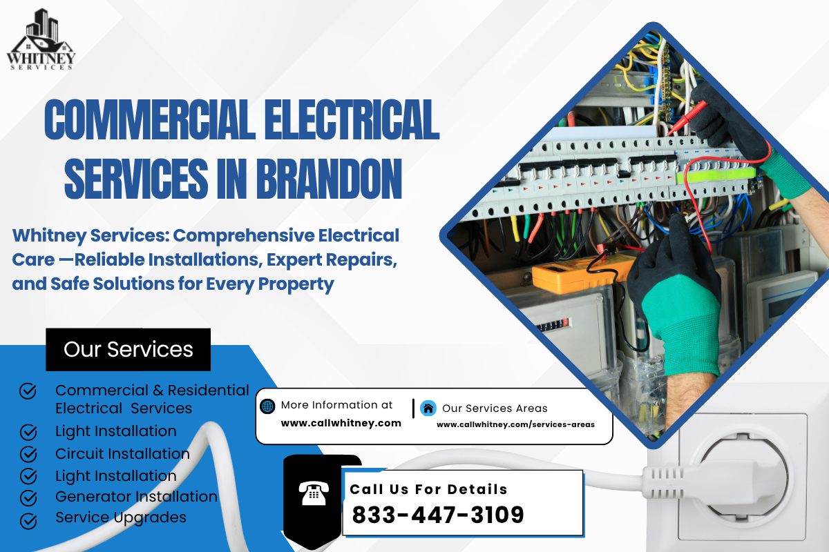 Commercial Electrical Services In Brandon