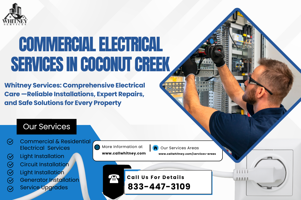 Commercial Electrical Services In Coconut Creek