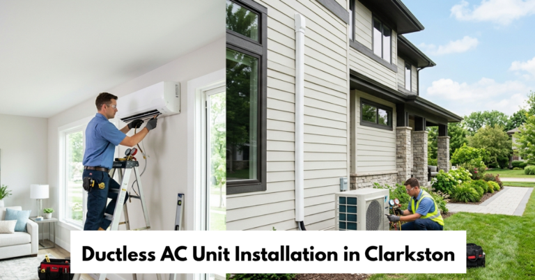 Ductless Ac Unit Installation In Clarkston