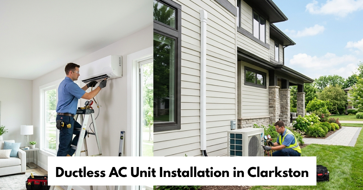 Ductless Ac Unit Installation In Clarkston