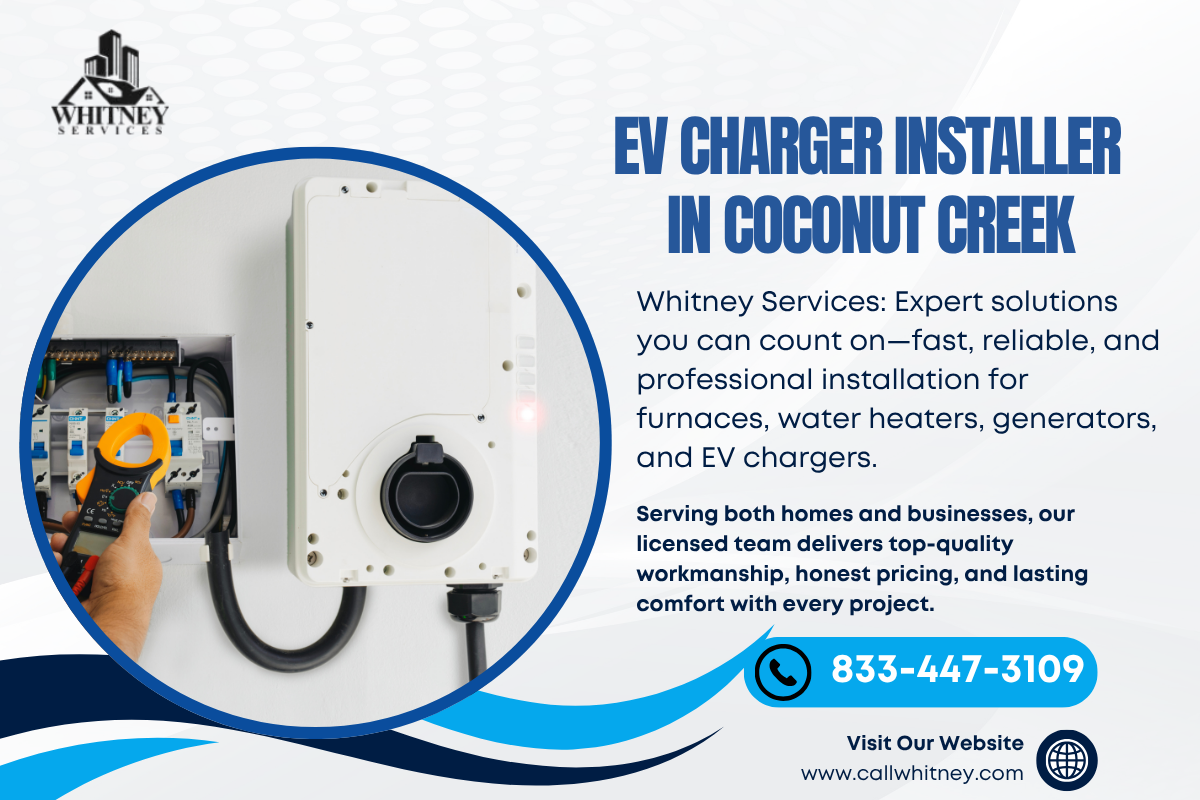 Ev Charger Installer In Coconut Creek