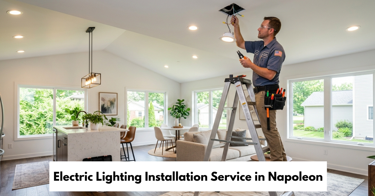 Electric Lighting Installation Service In Napoleon