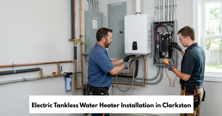 Electric Tankless Water Heater Installation In Clarkston