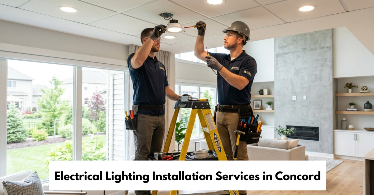 Electrical Lighting Installation Services In Concord