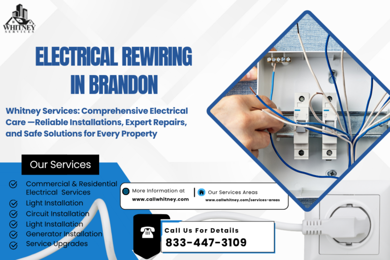 Electrical Rewiring In Brandon