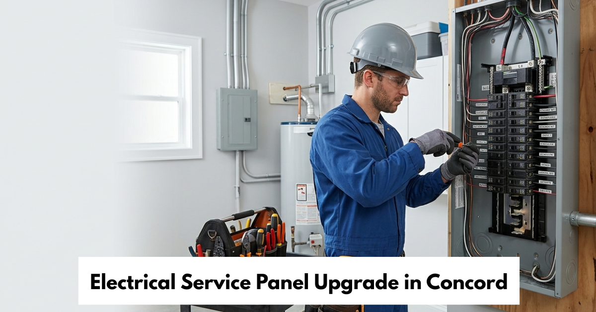 Electrical Service Panel Upgrade In Concord