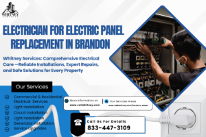 Electrician For Electric Panel Replacement In Brandon
