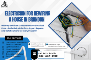Electrician For Rewiring A House In Brandon