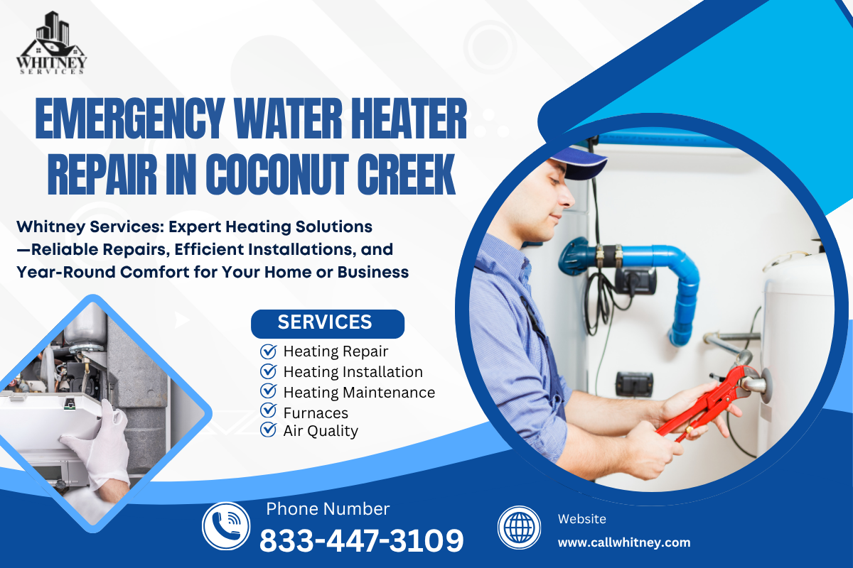 Emergency Water Heater Repair In Coconut Creek