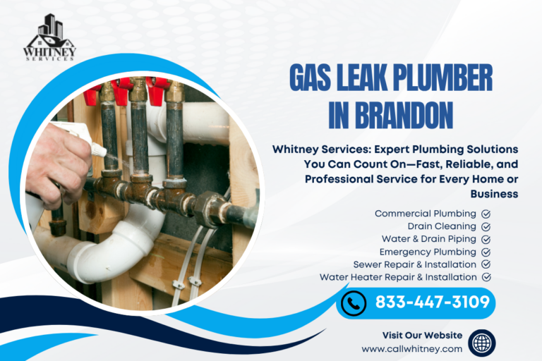Gas Leak Plumber In Brandon