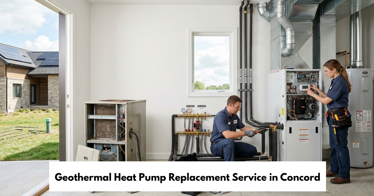 Geothermal Heat Pump Replacement Service In Concord