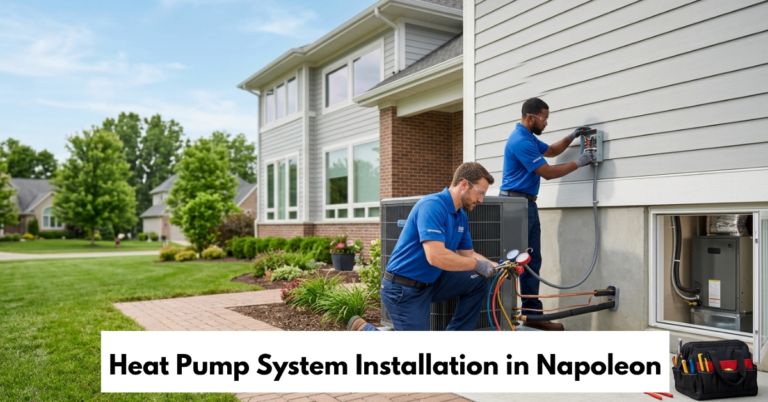 Heat Pump System Installation In Napoleon
