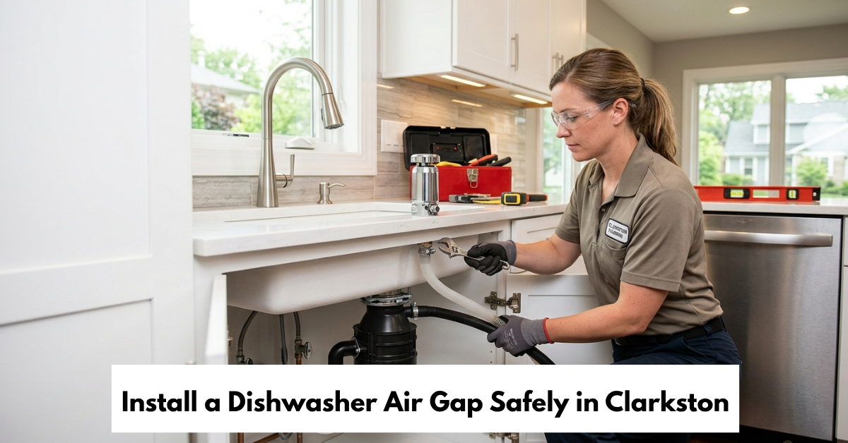 Install A Dishwasher Air Gap Safely In Clarkston
