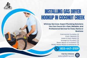 Installing Gas Dryer Hookup In Coconut Creek