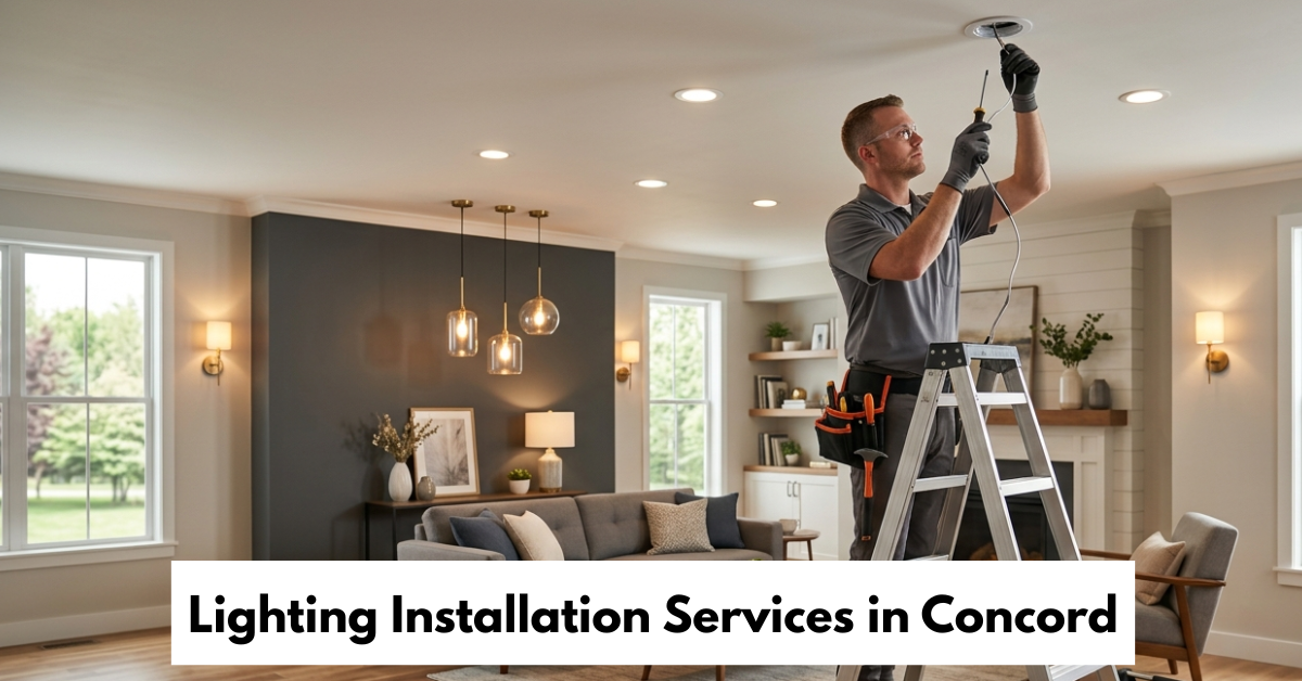 Lighting Installation Services In Concord