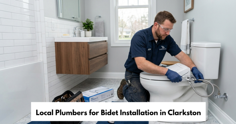 Local Plumbers For Bidet Installation In Clarkston
