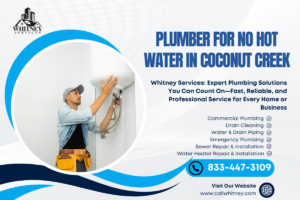 Plumber For No Hot Water In Coconut Creek