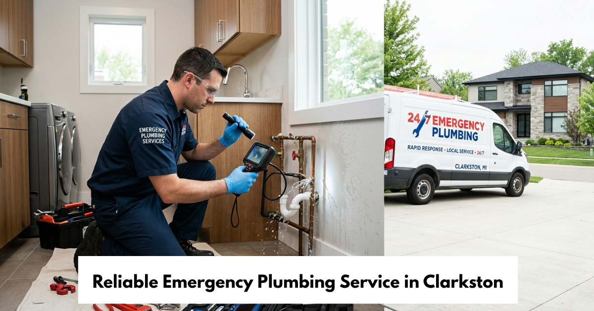 Reliable Emergency Plumbing Service In Clarkston