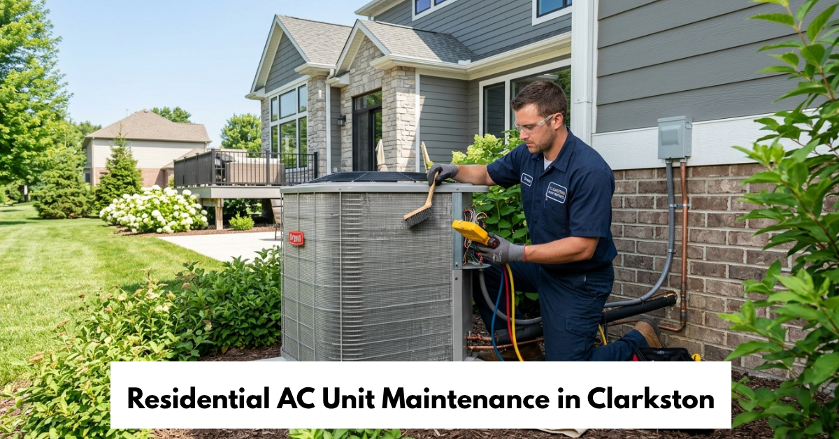 Residential Ac Unit Maintenance In Clarkston